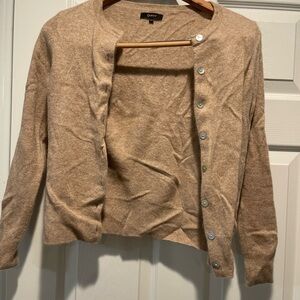 Quince Women's Beige Cardigan